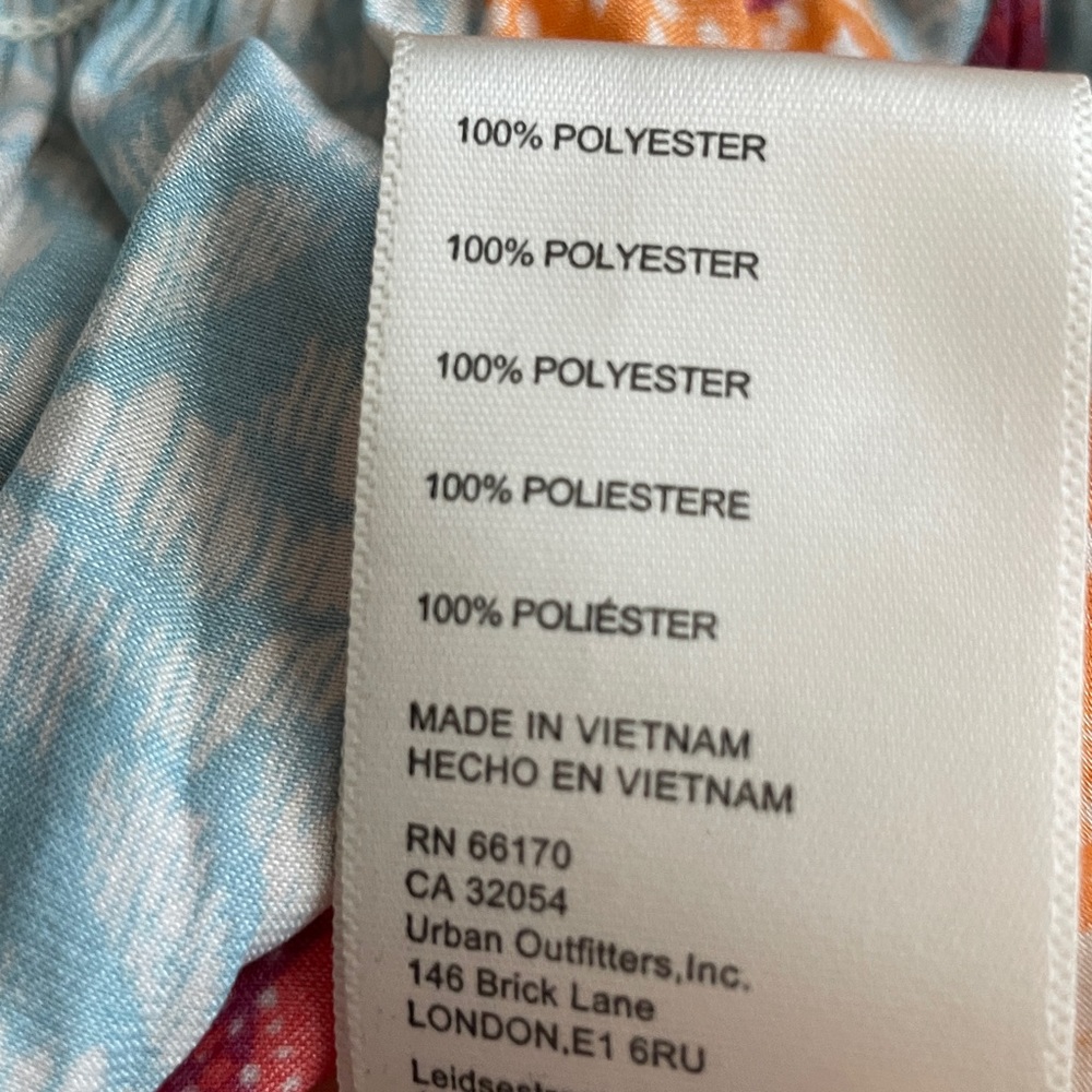 NWT! Free People XS,S,M Tied to You Tank. Tropical combo. $78 - Picture 11 of 14